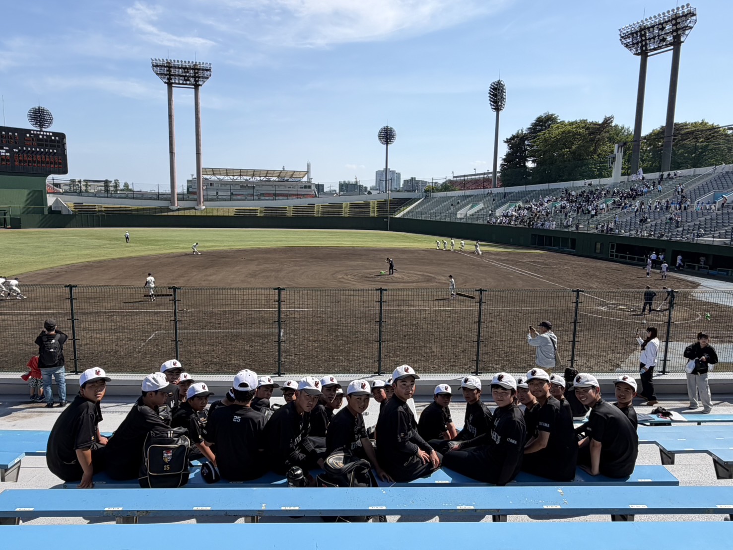 ジュニアメンバー高校野球観戦_00